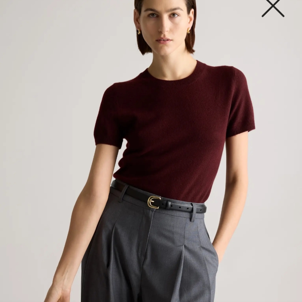 Quince Gray Short Sleeve Tee